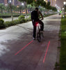 Luz con Laser trasero para bicicleta